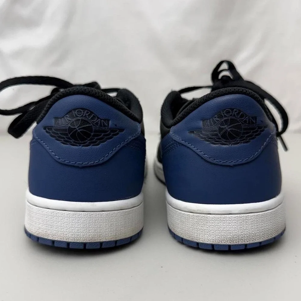 Nike Air Jordan 1 Retro Low OG Mystic Navy CZ0790-041 Mens 9.5 Blue Black